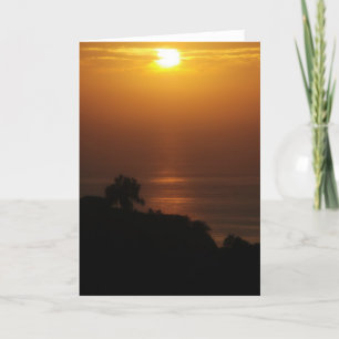 La Jolla Sunset Card