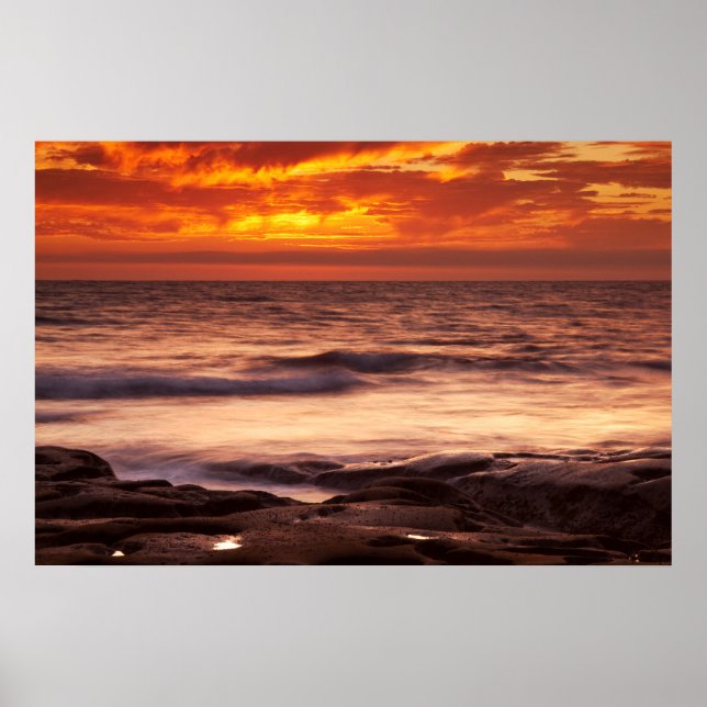 La Jolla Tide Pools Poster (Front)