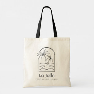La Jolla Wedding Welcome Destination Wedding Tote Bag