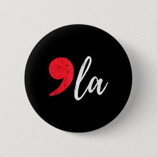 + La Kamala Harris For President 2024 Election 1 6 Cm Round Badge