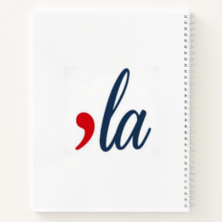 'la Kamala Harris. White  Notebook