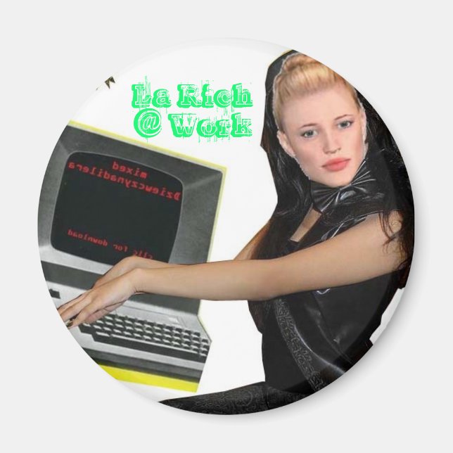 La keyboard, La Rich @ Work Magnet (Front)