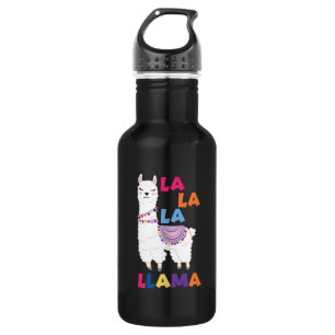 La La La Llama - Funny Singing Llama 532 Ml Water Bottle
