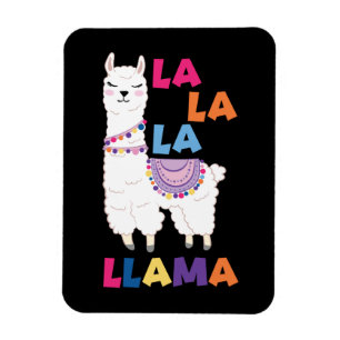 La La La Llama - Funny Singing Llama Magnet