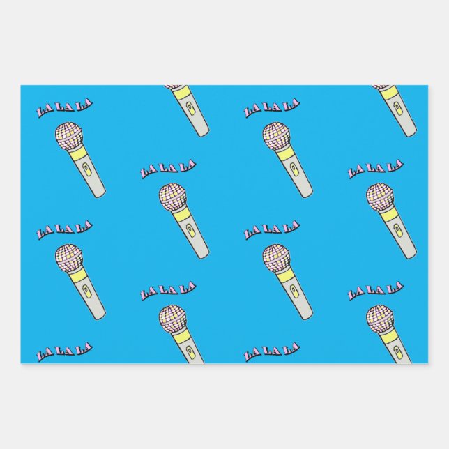 La La La Wrapping Paper Sheet (Front 2)