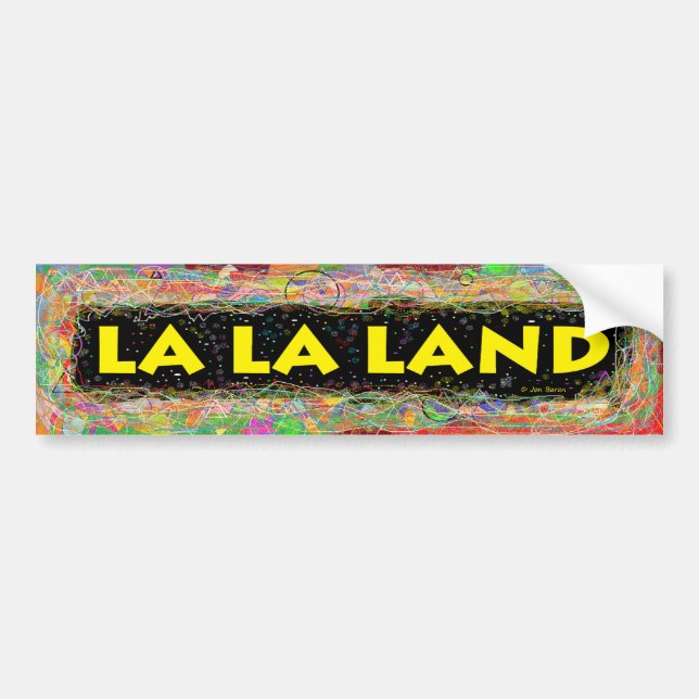 La La Land Bumper Sticker (Front)