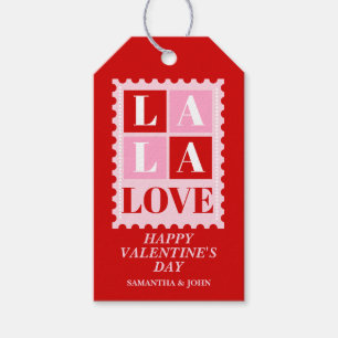 La La Love Valentine’s Day Gift Tags