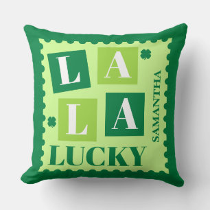 La La Lucky St. Patrick’s Day Cushion