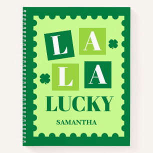 La La Lucky St. Patrick’s Day Notebook
