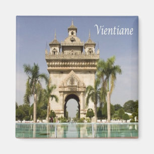 LA - Laos - Vientiane Magnet