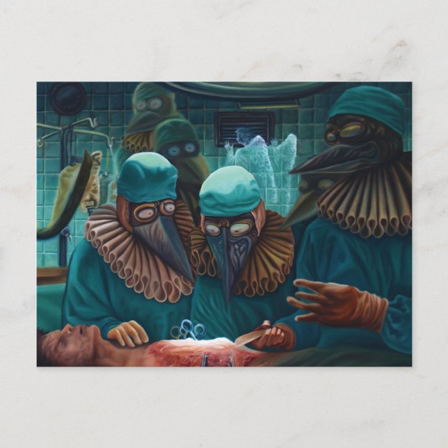 La leçon d'anatomie postcard (Front)