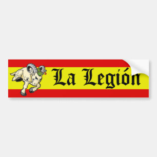 La Legión Bumper Sticker