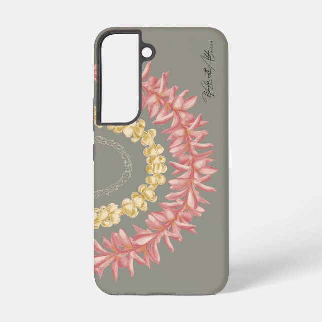 Lā Lei by Wander With Aloha Samsung Galaxy S22 Case (Back)