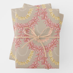 Lā Lei - Sand by Wander With Aloha Wrapping Paper Sheet