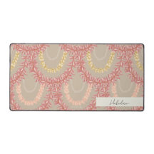 Lā Lei - Sand, Personalised Desk Mat