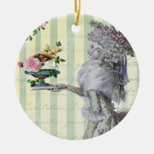 La Lettre D’amour Ceramic Tree Decoration
