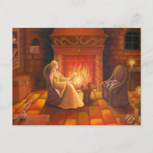 La lettre (paysage) postcard