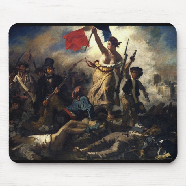 La liberté guidant le peuple mouse mat (Front)
