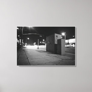 LA Light Streams Canvas Print