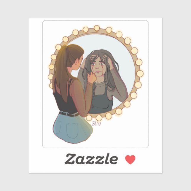 La Llorasangre Sticker - JH Design (Sheet)