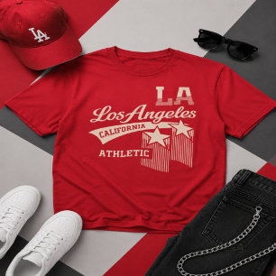 LA Los Angeles California Athletic Vintage T-Shirt