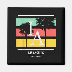 La Los Angeles California  Magnet