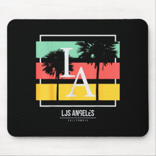 La Los Angeles California  Mouse Mat