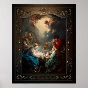 La Lumière du Monde by François Boucher Poster