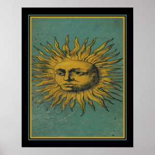 "La Lumiere"  Vintage Tarot Poster