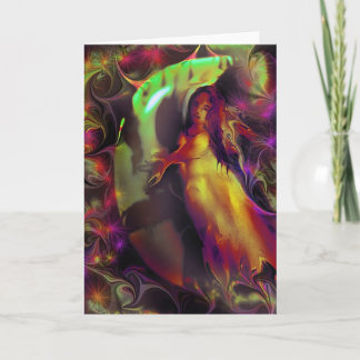 La Luna-greeting card