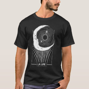 La Lune The Moon Tarot Cards Men Women T-Shirt