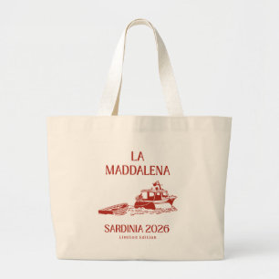 La Maddalena Canvas Tote Bag - Luxury Resort