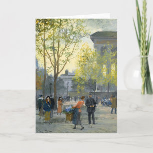 La Madeleine   Victor Gabriel Gilbert Card