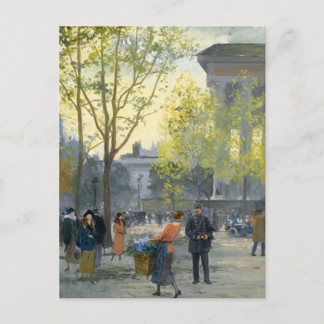 La Madeleine | Victor Gabriel Gilbert Postcard (Front)