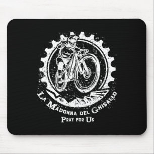 La Madonna Del Ghisallo Mountain Biking Patron Sai Mouse Mat