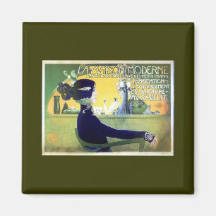 La Maison Moderne Art Noveau Magnet