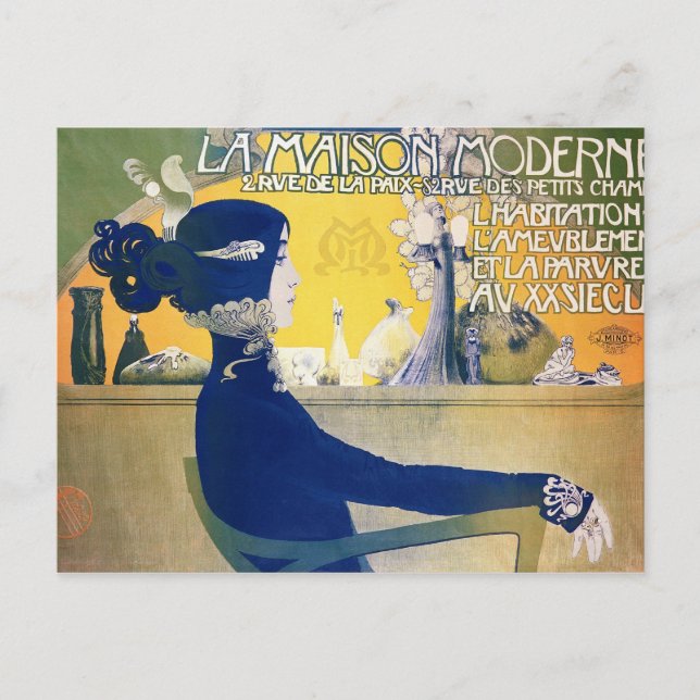 La Maison Moderne, c.1902 Postcard (Front)