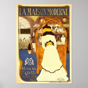 La Maison Moderne, Maurice Biais Poster
