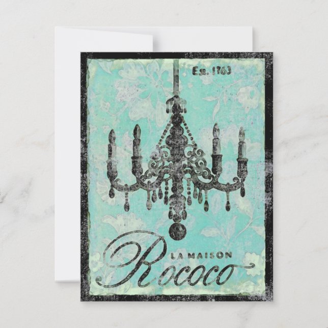 La Maison Rococo ~ Invitation (Front)