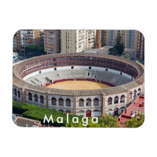 La Malagueta - the bullring in Malaga. Magnet