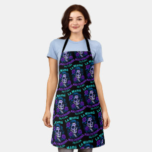 La Mamá Más Chingona Funny Spanish Mum Apron