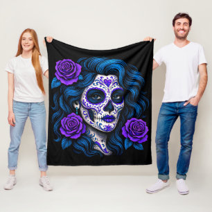 La Mamá Más Chingona Funny Spanish Mum Fleece Blanket