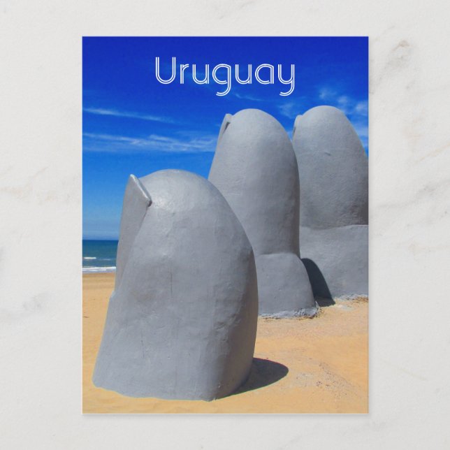la mano punta del este postcard (Front)