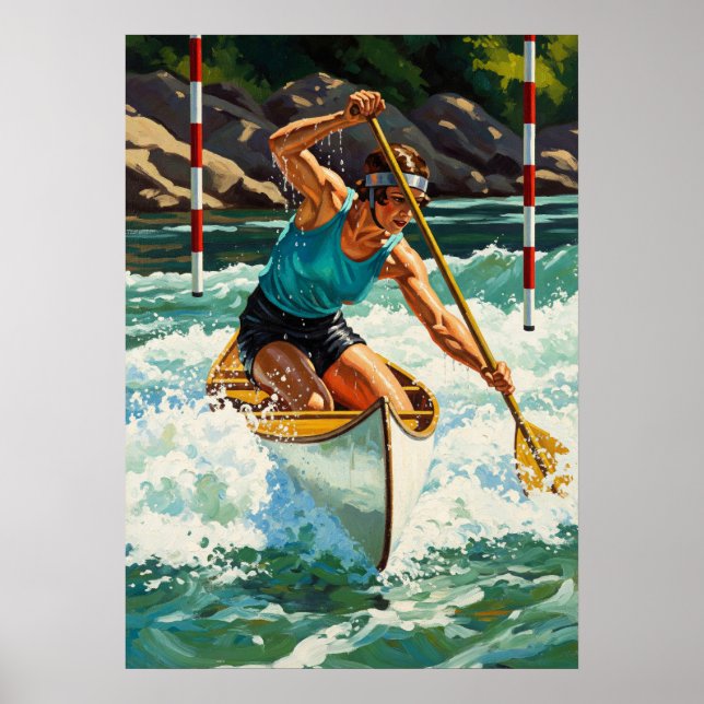 LA MANŒUVRE DU CANOË (The Canoe Manoeuvre) Poster (Front)