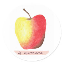 La manzana / The apple Spanish learning