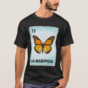 La Mariposa Mexican Butterfly Cards T-Shirt