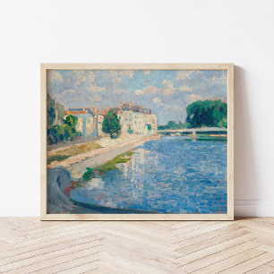 La Marne à Lagny Henri Lebasque Poster