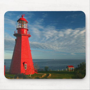 La Martre Lighthouse Matane On The Gaspe Mouse Mat