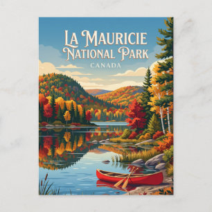 La Mauricie National Park Canada Postcard