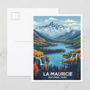 La Mauricie National Park Quebec Canada Travel Postcard